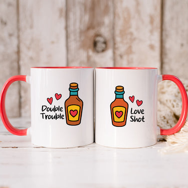 Whiskey Love Matching Mugs For Couples